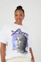 Women's Lizzo Graphic T-Shirt in White, 0X