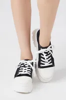 Women's Lace-Up Lug-Sole Sneakers 8