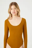 Women's Cotton-Blend Scoop Bodysuit