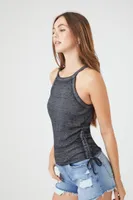 Women's Ruched Drawstring Tank Top