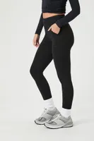 Women's Active High-Rise Leggings in Black Small