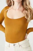 Women's Seamless Long-Sleeve Bodysuit