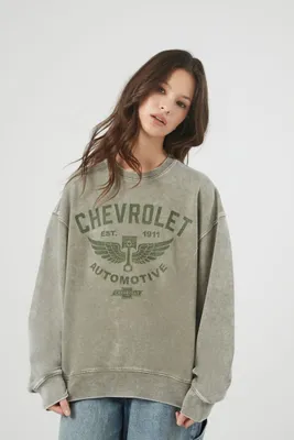 Women's Chevrolet Fleece Graphic Pullover