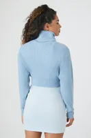 Women's Ribbed Turtleneck Sweater