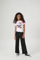 Girls Hello Kitty Raglan T-Shirt (Kids) Pink,