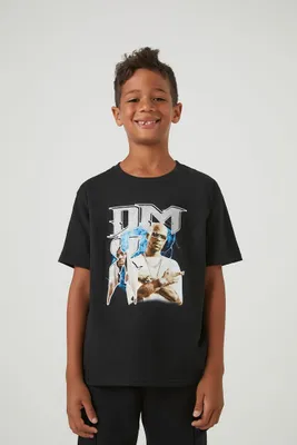 Kids DMX Graphic T-Shirt (Girls + Boys) Black,