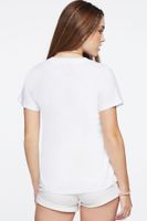 Women's Basic Organically Grown Cotton T-Shirt in White, XL