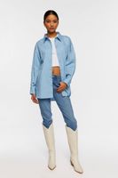 Women's Oversized Poplin Shirt