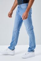 Men Basic Slim-Fit Jeans in Medium Denim, 32