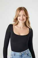 Women's Seamless Long-Sleeve Bodysuit