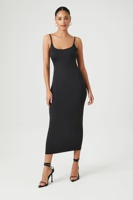 Women's Low-Back Cami Maxi Dress in Black, XS