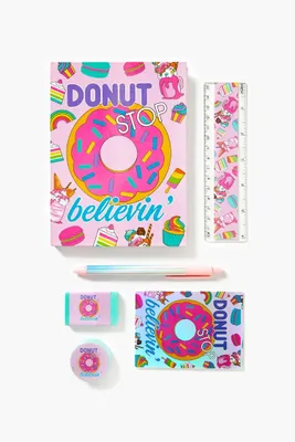 Expressions Donut Weekly Planner Set in Pink