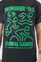 Men Summer 05 Global Games Graphic Tee Black,