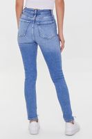 Women's Recycled Cotton High-Rise Skinny Jeans in Medium Denim, 27