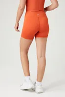 Women's Active Twist-Front Biker Shorts