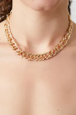 Women's Singapore Chain Necklace in Gold