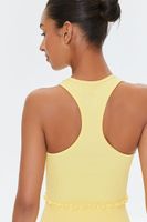 Women's Active Seamless Cropped Tank Top in Mimosa Small