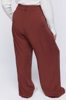 Women's Wide-Leg Pants in Turkish Coffee, 0X