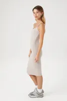 Women's Cami Bodycon Midi Dress in Goat Small