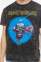 Men Iron Maiden Graphic Tee in Black Small