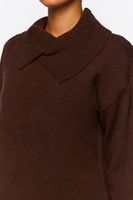 Women's Shawl-Collar Drop-Sleeve Sweater