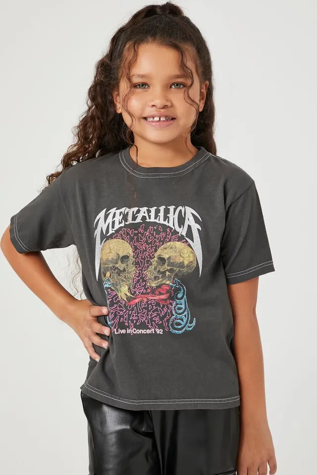 Hot Topic Metallica One Tie-Dye Boyfriend Fit Girls T-Shirt