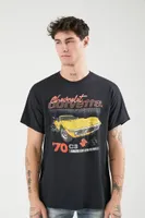 Men Chevrolet Corvette Graphic Tee in Black, XXL