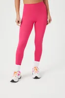 Women's Active High-Rise Leggings in Hibiscus Small