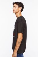 Men Boyz N The Hood Studded Graphic Tee in Black Large