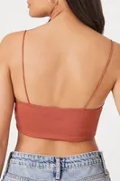 Women's Ponte Knit Cropped Cami