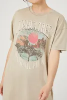 Women's Joshua Tree Graphic T-Shirt Dress