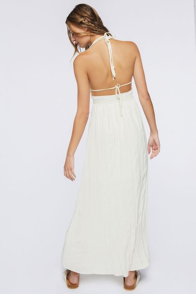 Women Gauze Fit \u0026 Flare Mini Dress 