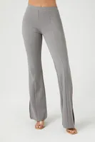 Women's Split-Hem Flare Leggings