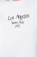 Women's Los Angeles Graphic T-Shirt in White/Black, XS