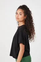 Women's Cutout Drawstring T-Shirt