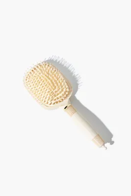 Mixed Bristle Hair Brush in Cream