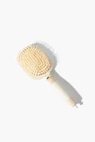 Mixed Bristle Hair Brush in Cream