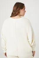 Women's Thermal Split-Neck Sweater 0X