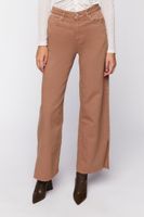 Women's High-Rise Straight-Leg Jeans Taupe,