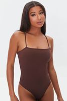 Women's High-Leg Cut Cami Bodysuit Large