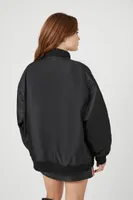 Women's Zip-Up Bomber Jacket