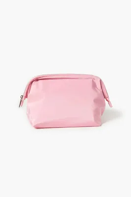 Curved Makeup Bag in Blush