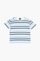 Kids Striped T-Shirt (Girls + Boys) in Blue, 9/10