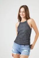 Women's Ruched Drawstring Tank Top