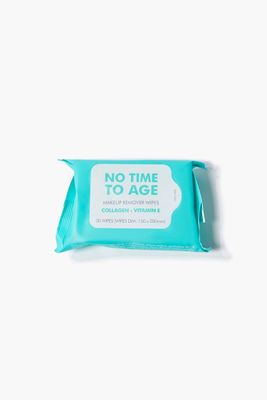 Women No Time To Age Makeup Remover Wipes in Mint