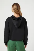 Women's French Terry Drop-Sleeve Hoodie