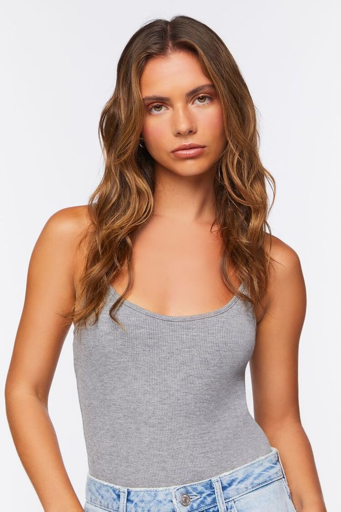 Ribbed Cami Bodysuit