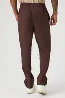 Men Release Buckle Slim-Fit Pants