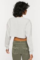 Women's Raw-Cut Thermal Crop Top