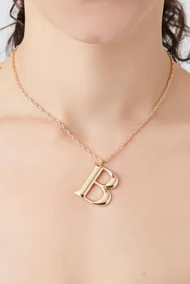 Women's Initial Pendant Necklace